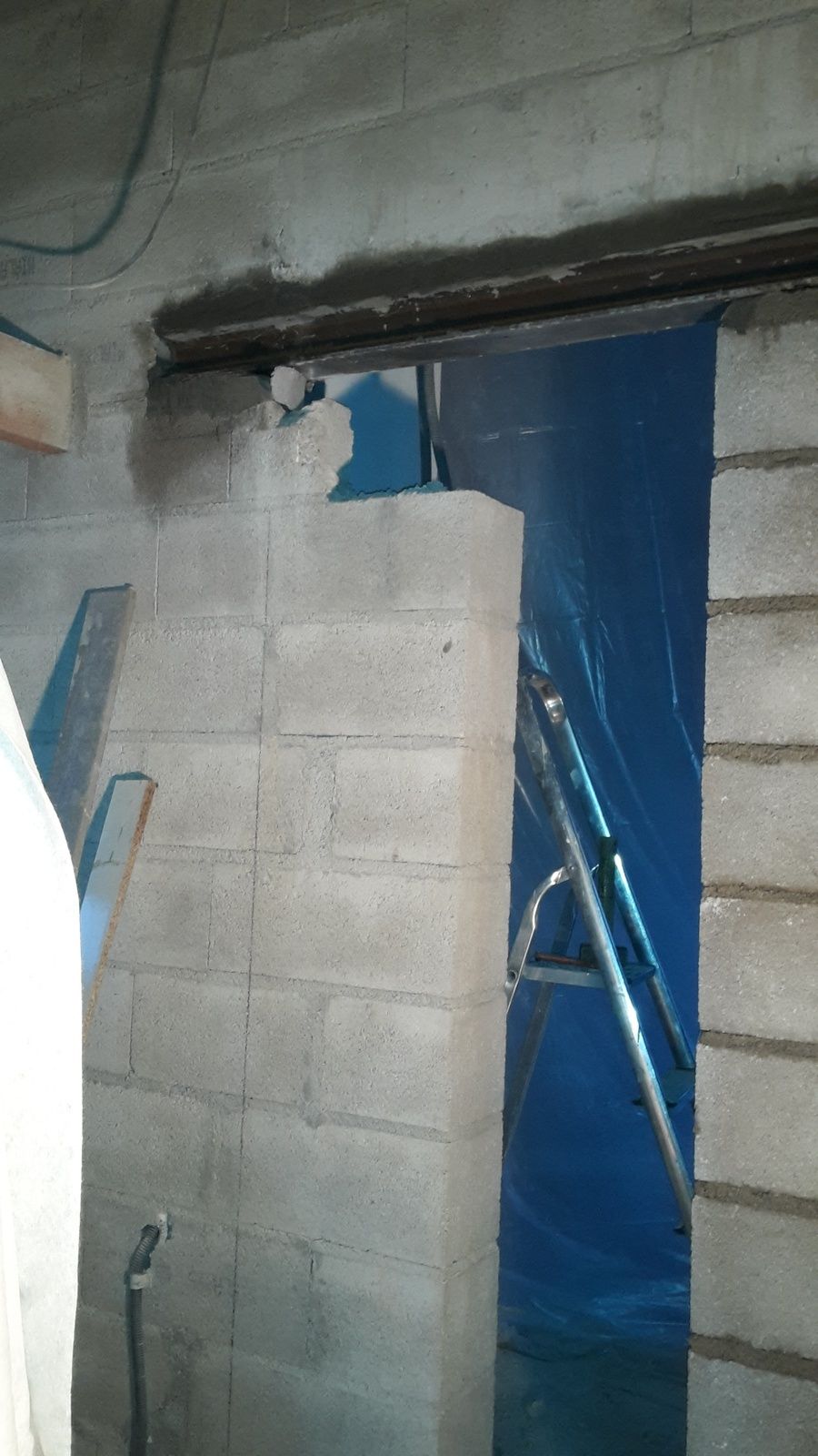 ouverture mur porteur parpaing