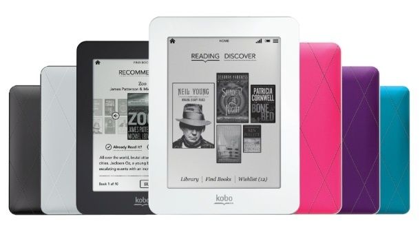 Des livres suédois sur ma Kobo mini