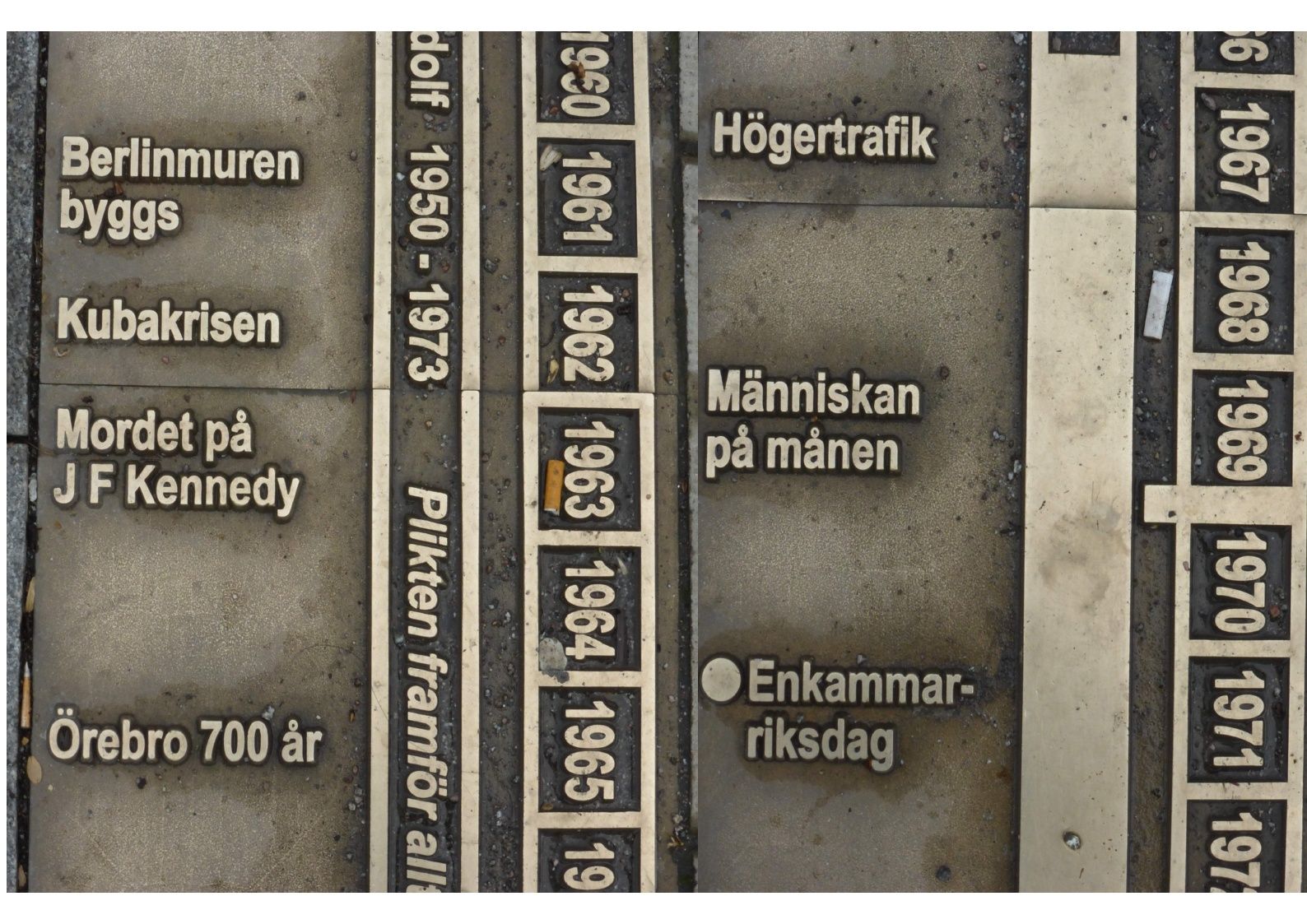 15 mètres d'histoire à Örebro