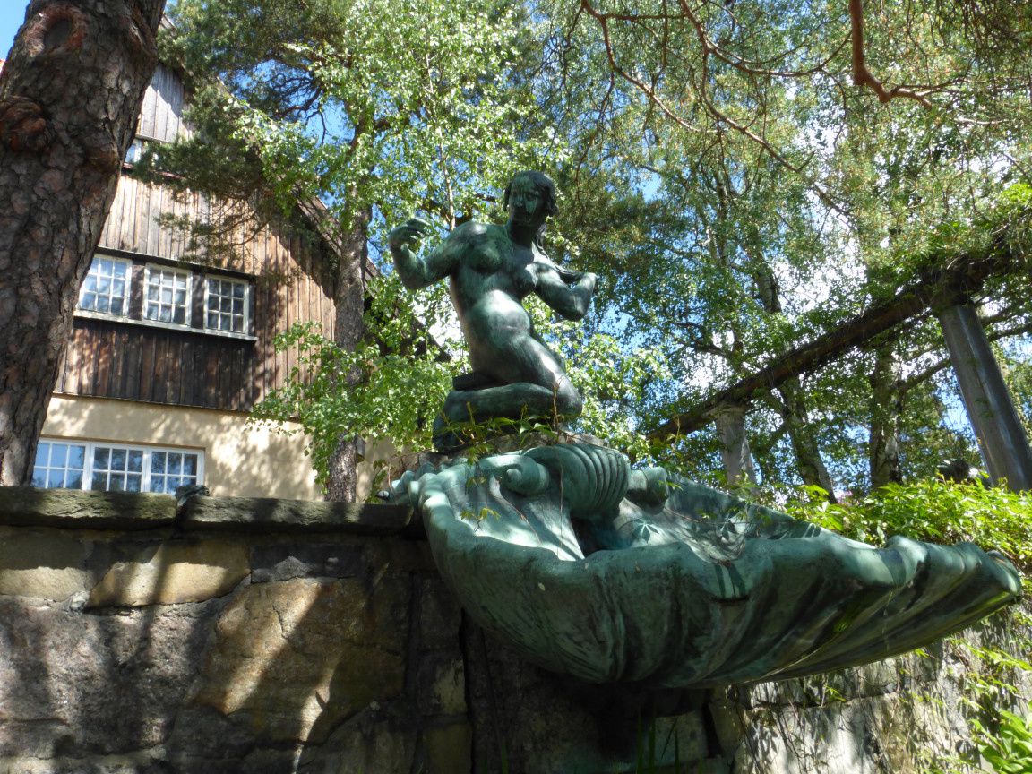 Stockholm : Millesgården, le domaine du sculpteur