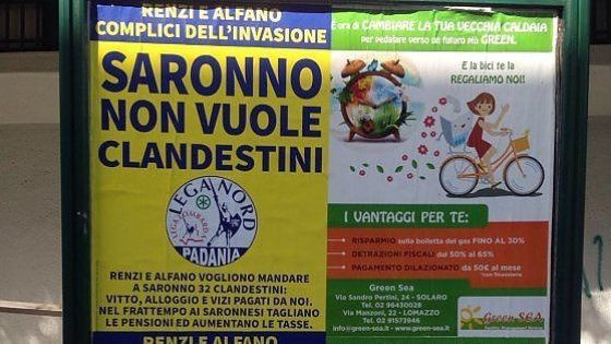 Lega Nord condannata a Milano per discriminazione: "I profughi non sono clandestini"