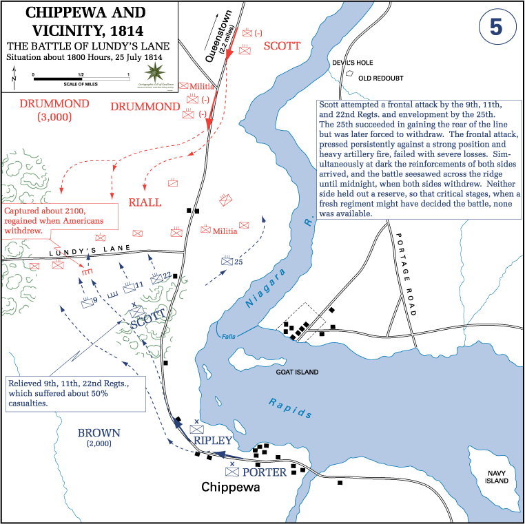 La campagne du Niagara juillet à octobre 1814 (2)
