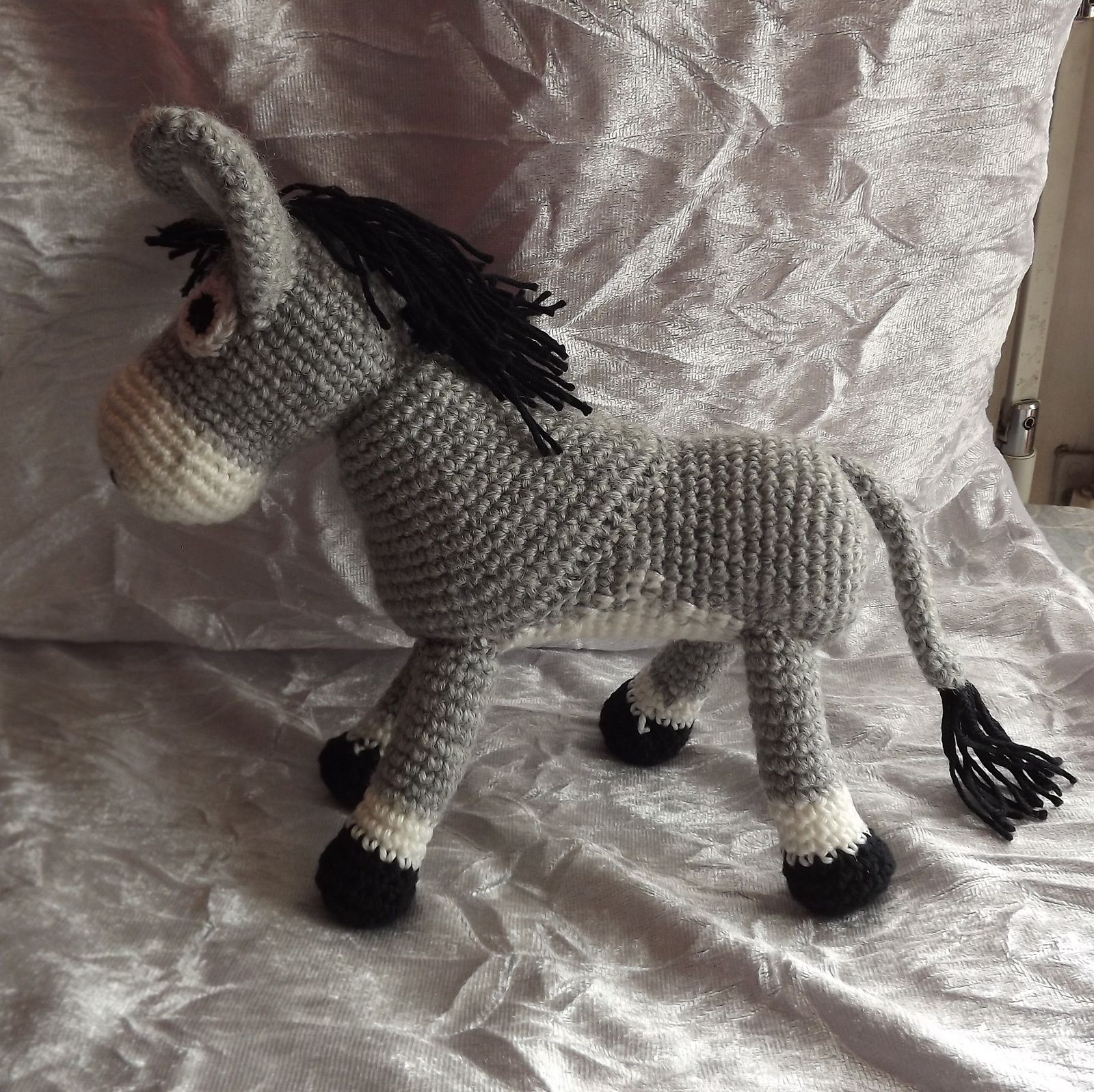 âne Au Crochet Modèle Gratuit un âne au crochet - Le blog de lydimagine.over-blog.com