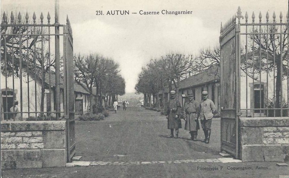 Caserne Changarnier - collège militaire - 71400 Autun.