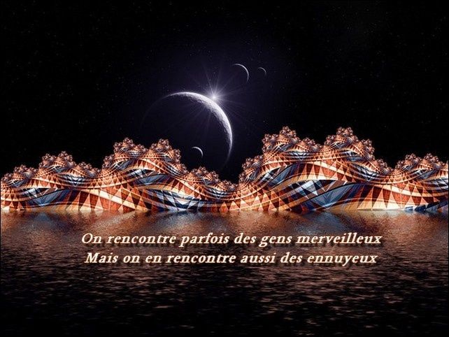 parfois on rencontre des gens