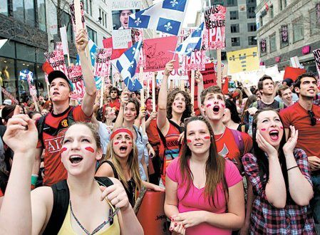 Une analyse du mouvement étudiant au Québec