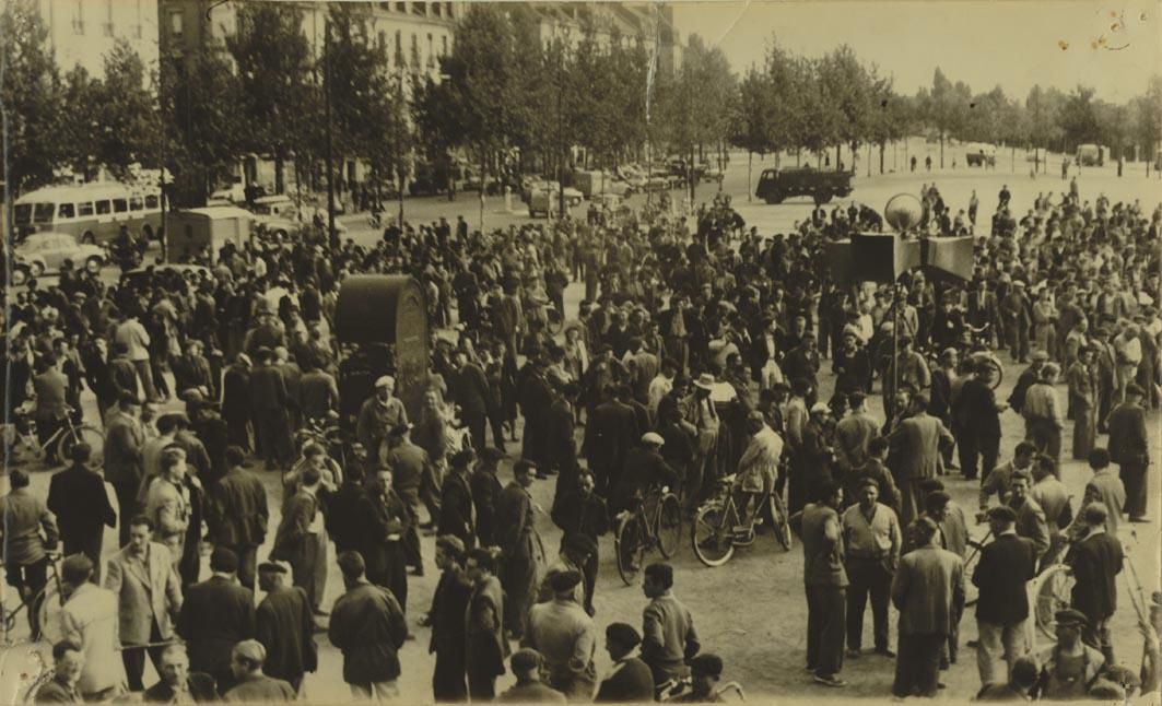 Révolte ouvrière à Saint-Nazaire en 1955