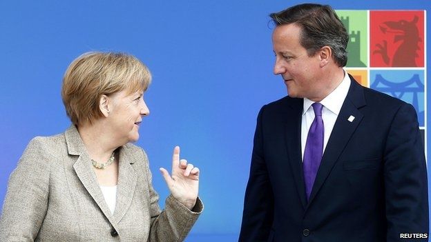 Angela Merkel is reported to have told David Cameron that she will not negotiate on EU migration