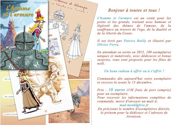 L'Homme et l'Armure. Il arrive !
