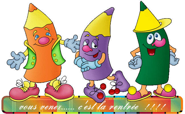 Bonne rentrée à tous !