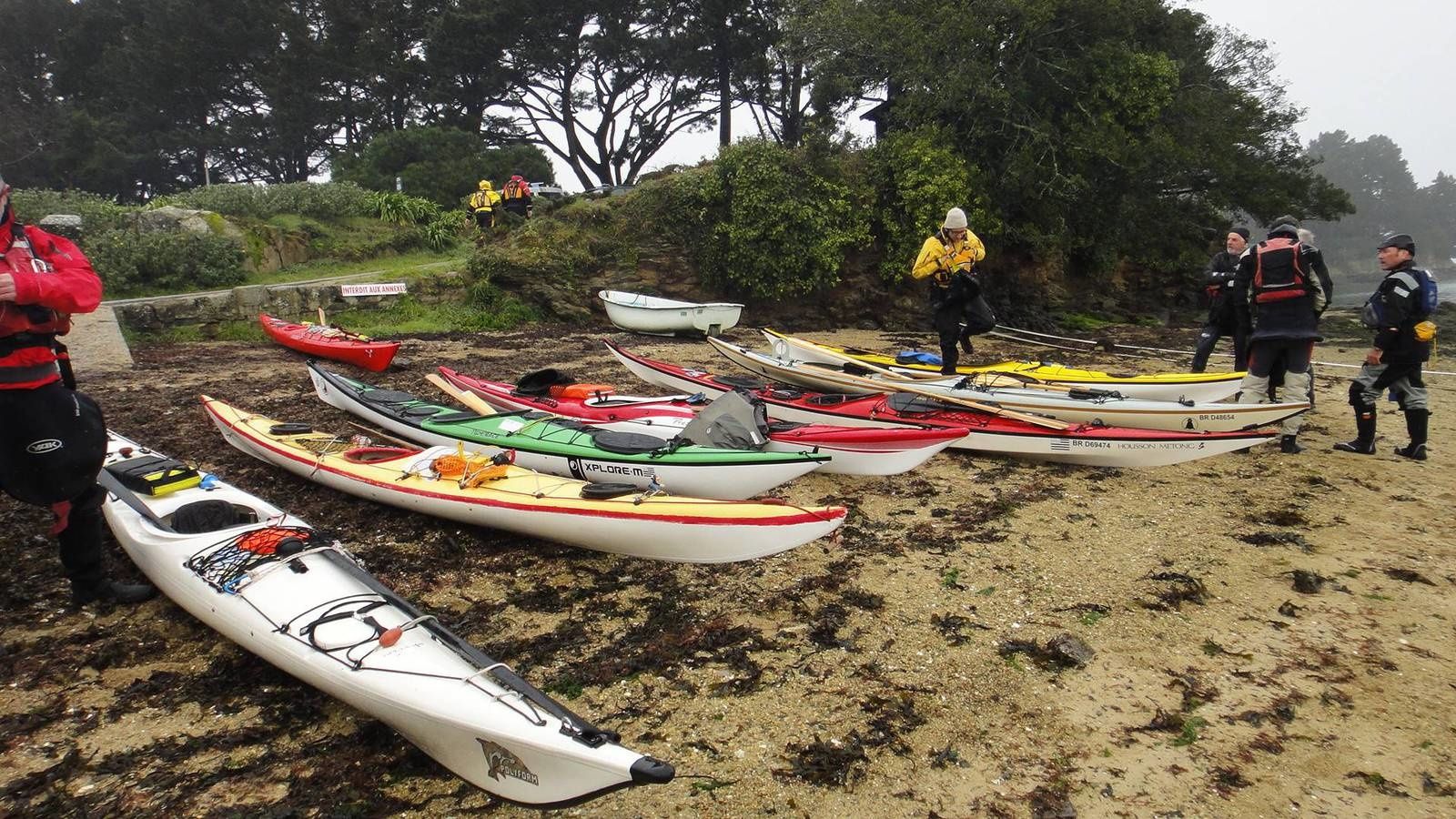 Pagaie groenlandaise - Stage CK/mer - Février 2015 - Randonnées kayak : les  balades de Yanike