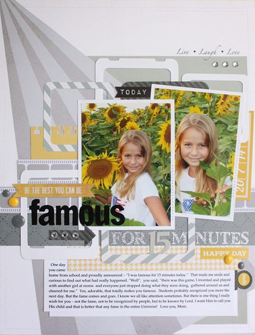 Célèbre pendant 15 minutes...