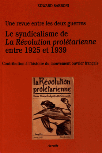 La Révolution prolétarienne
