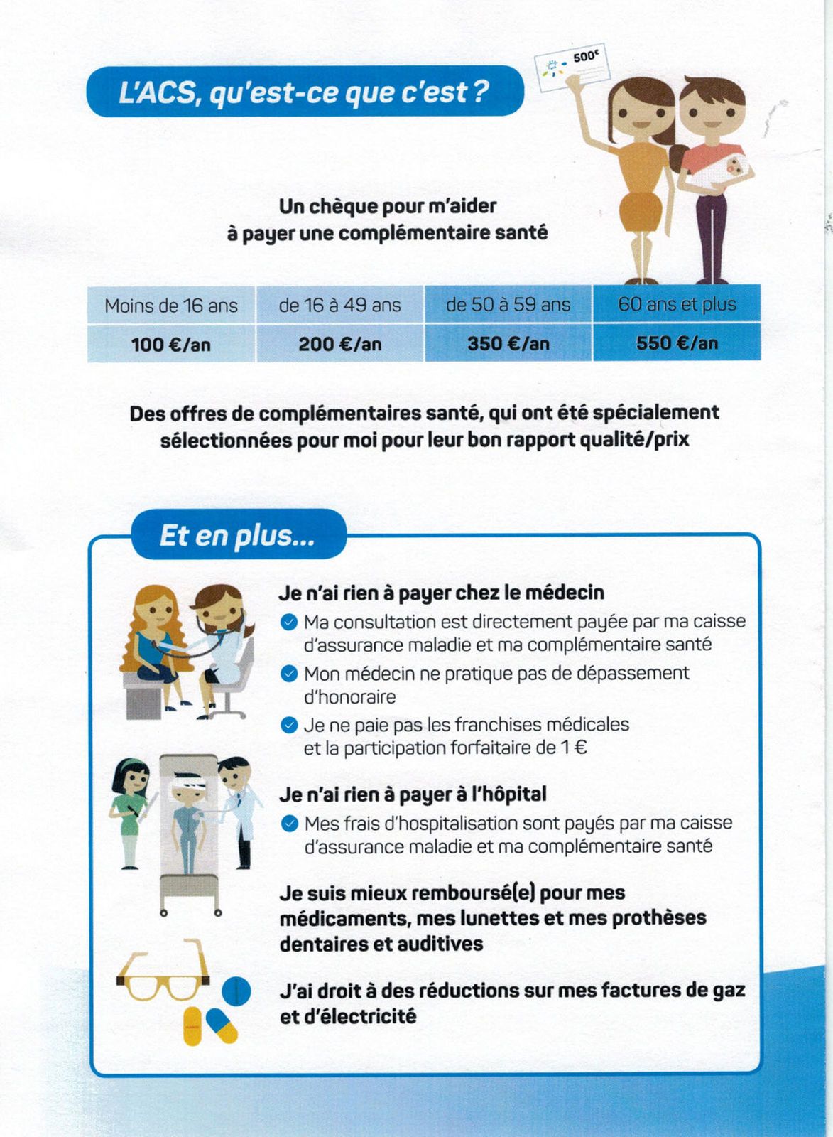 Aide au paiement d'une complémentaire santé Centre Communal d'Action Sociale de Rognes