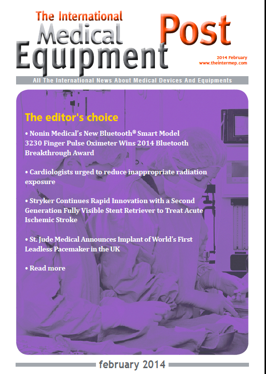 The International Medical Equipment Post February 2014 Editor's Choice Isabelle Bikart