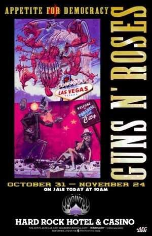 Guns N' Roses de retour à Las Vegas ???