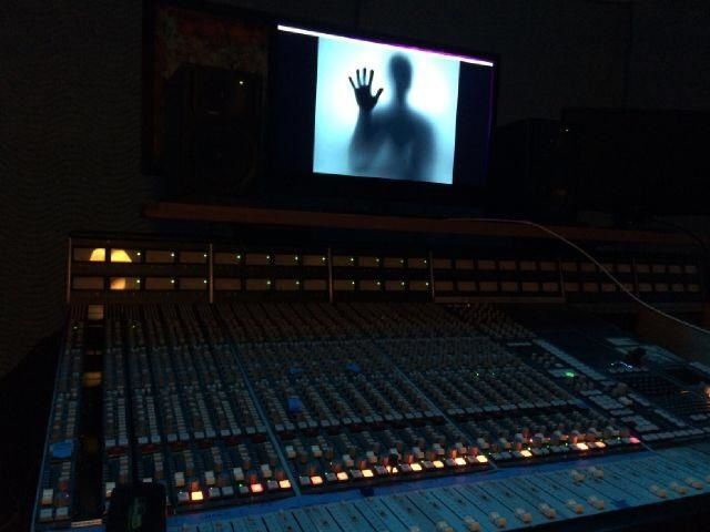 Axl Rose et Chris Pitman en studio
