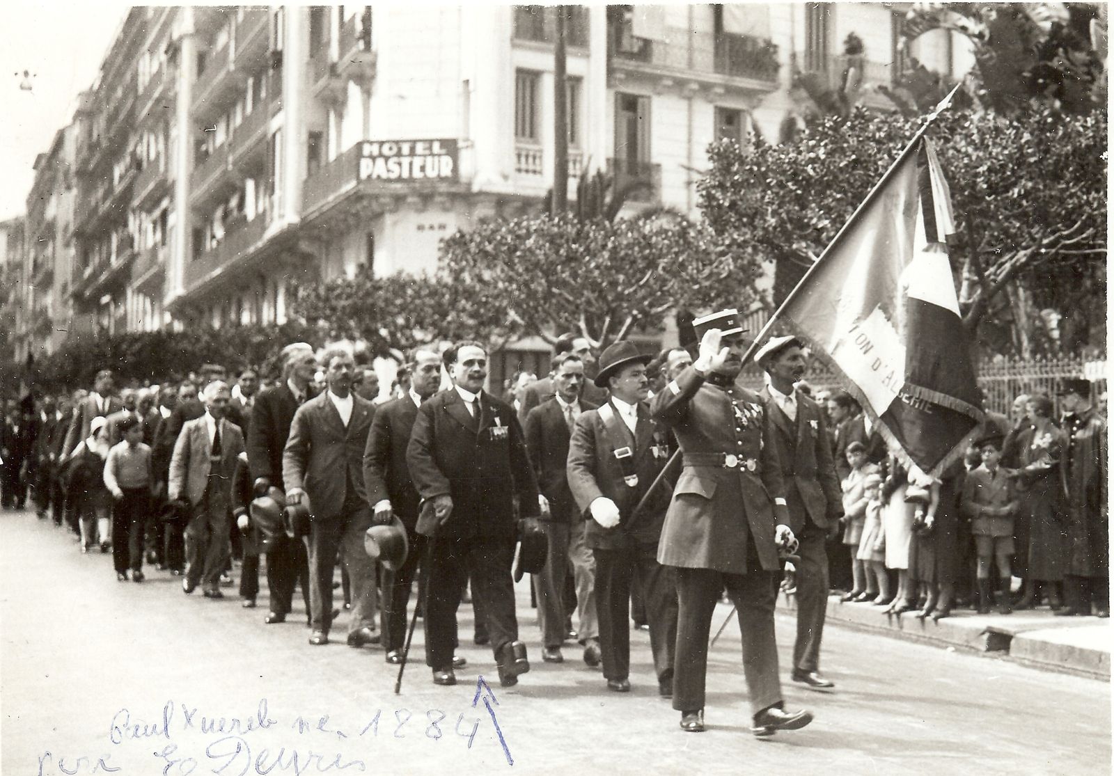 le 11 Novembre 1934, Cérémonies des anciens combatants de 1418 le 11 Novembre 1934, Cérémonies des anciens combatants de 1418