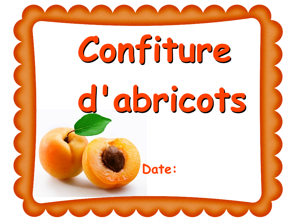 Confiture D Abricots La Petite Gourmandise D Alex