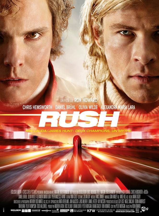 Rush (BANDE ANNONCE VF et VOST) de Ron Howard avec Daniel Brühl, Chris Hemsworth, Olivia Wilde