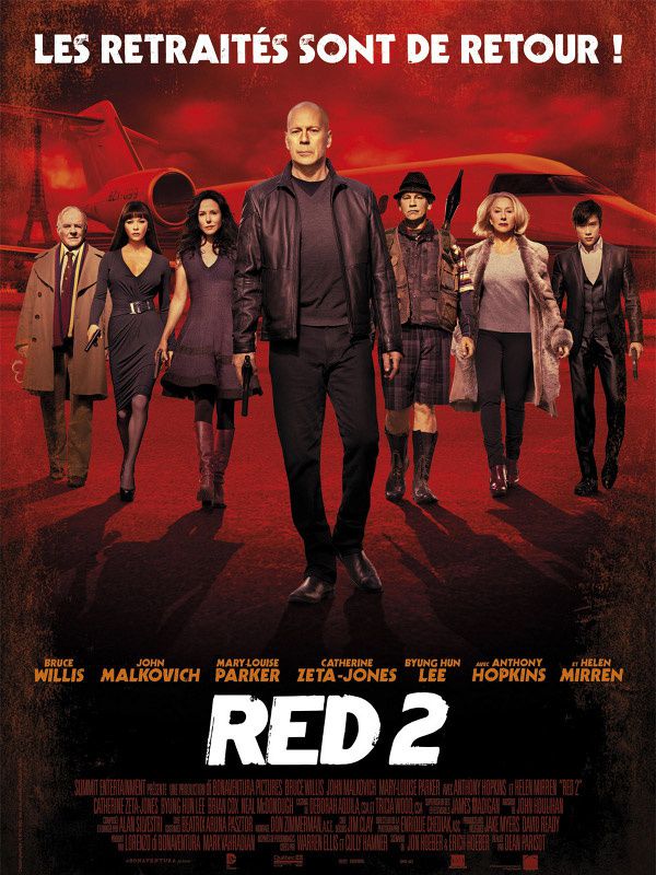 RED 2 (BANDE ANNONCE VF et VOST) avec Bruce Willis, John Malkovich, Helen Mirren - 28 08 2013