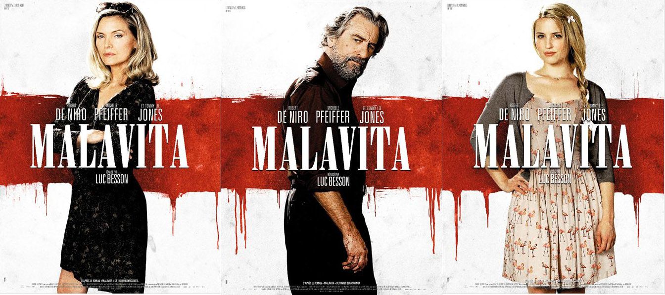 Malavita (4 EXTRAITS) de Luc Besson avec Robert de Niro, Tommy Lee Jones, Michelle Pfeiffer - 23 10 2013