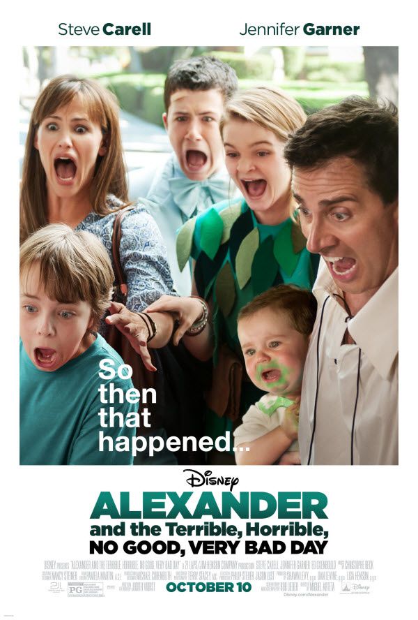 Alexander and the Terrible, Horrible, No Good, Very Bad Day (BANDE ANNONCE VO 2014)