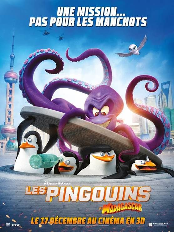 Les Pingouins de Madagascar : A la découverte des personnages ! AU CINEMA LE 17 DÉCEMBRE ET EN 3D !
