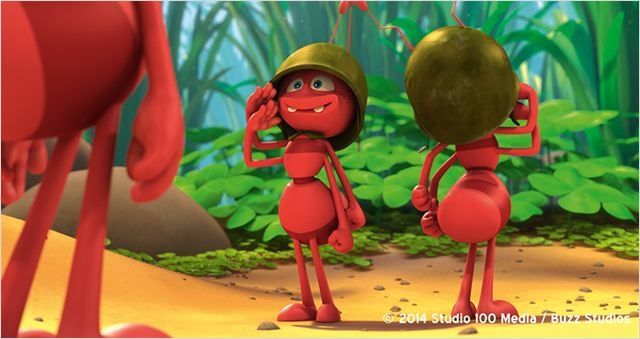 La grande aventure de Maya l'abeille avec les voix de Jenifer BARTOLI et Christophe MAE - 04 02 2015