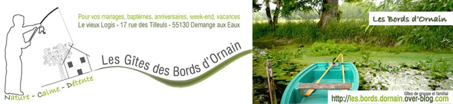 Gîtes Meuse - Les bords d'ornain à Demange aux eaux - Région lorraine