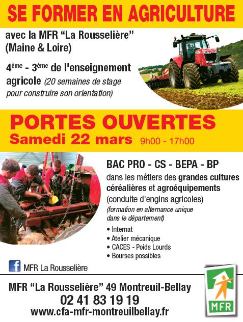 CFA - MFR LA ROUSSELIERE