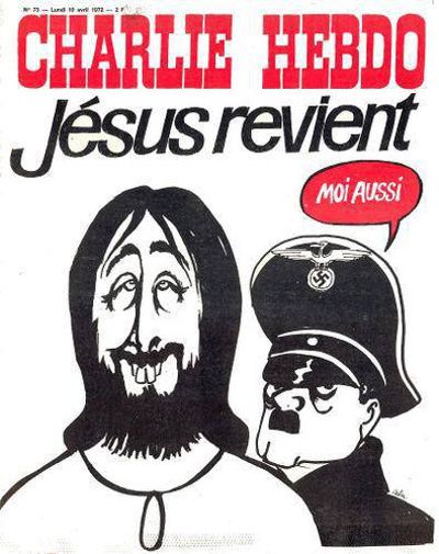 А сегодня у нас юмор от Charlie Hebdo 