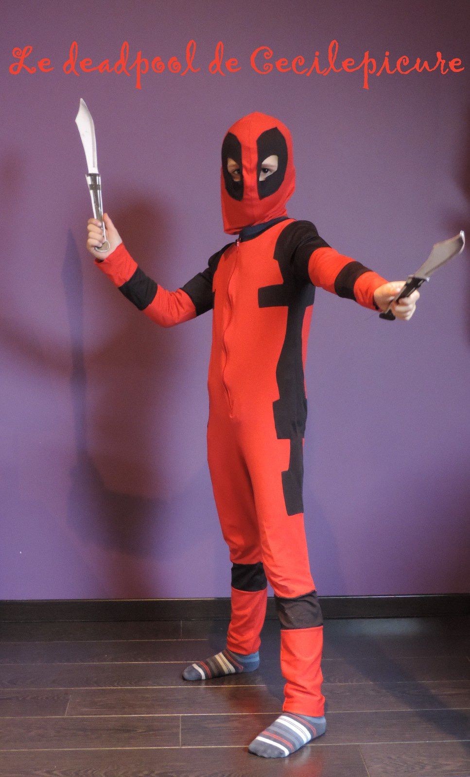 Costume Deadpool - Cecilepicure