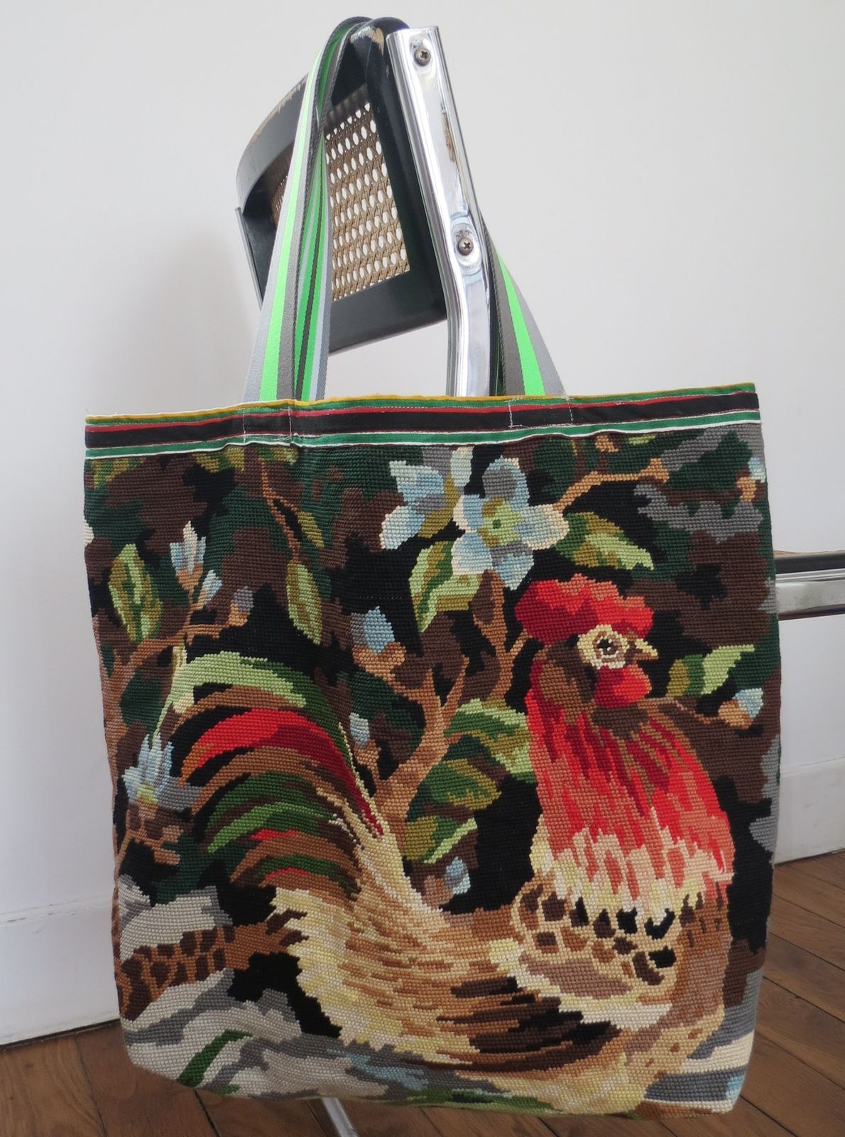 Sac canevas vintage cheap