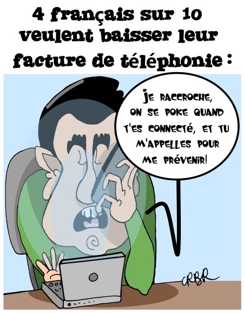 4 français sur 10 veulent baisser leur facture de téléphonie: