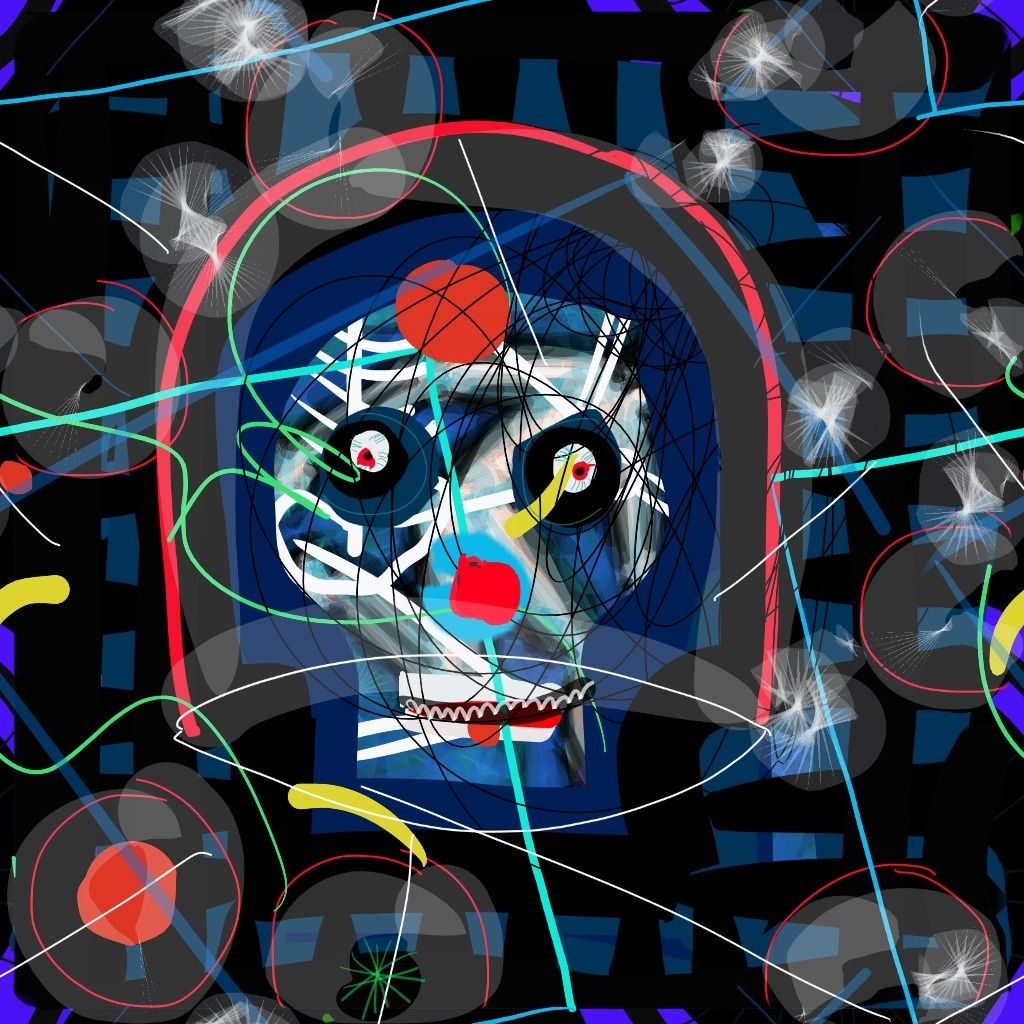 Je présenterai bientôt des animations de toutes ces peintures numériques animées