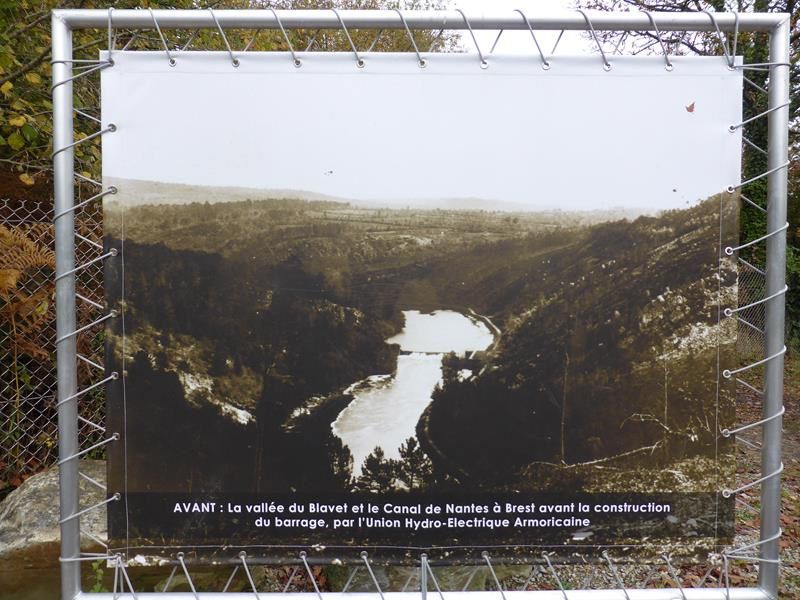 le barrage de Guerledan