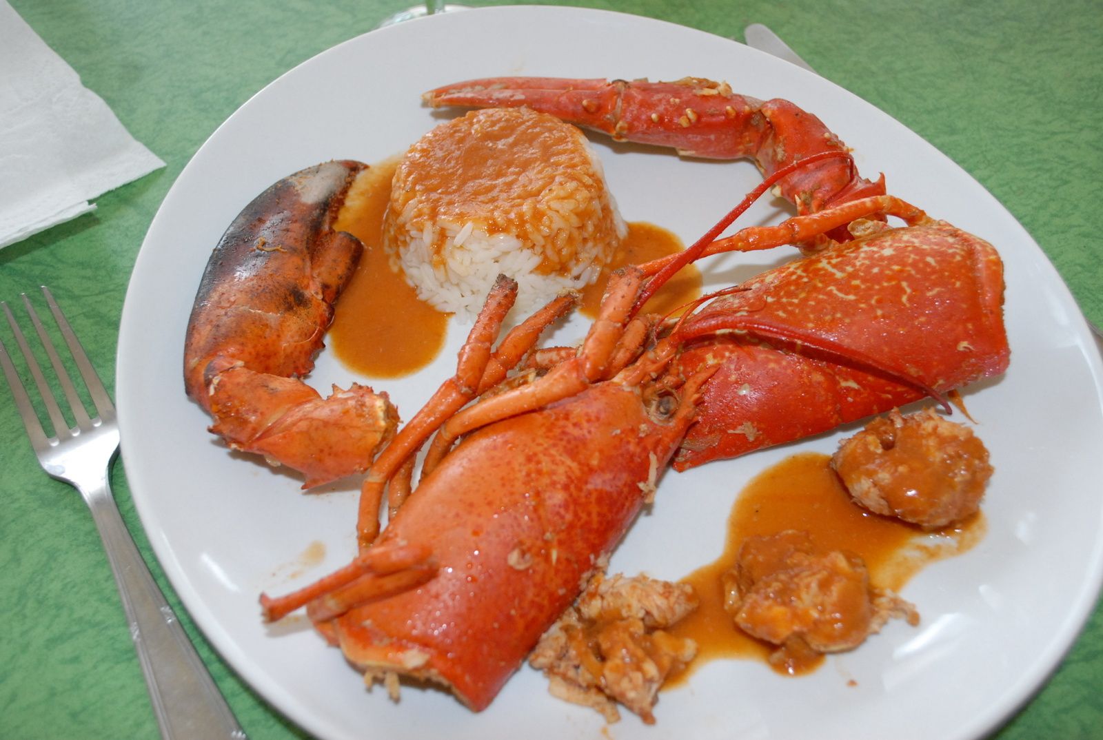 HOMARD à L'AMERICAINE