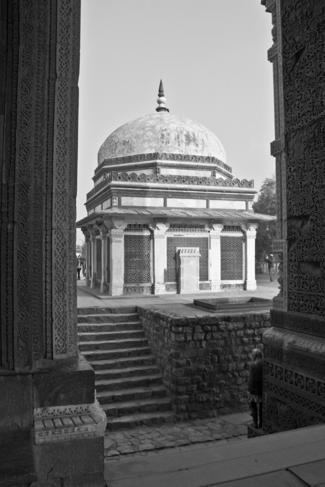 Le portail d'accès vers la mosquée