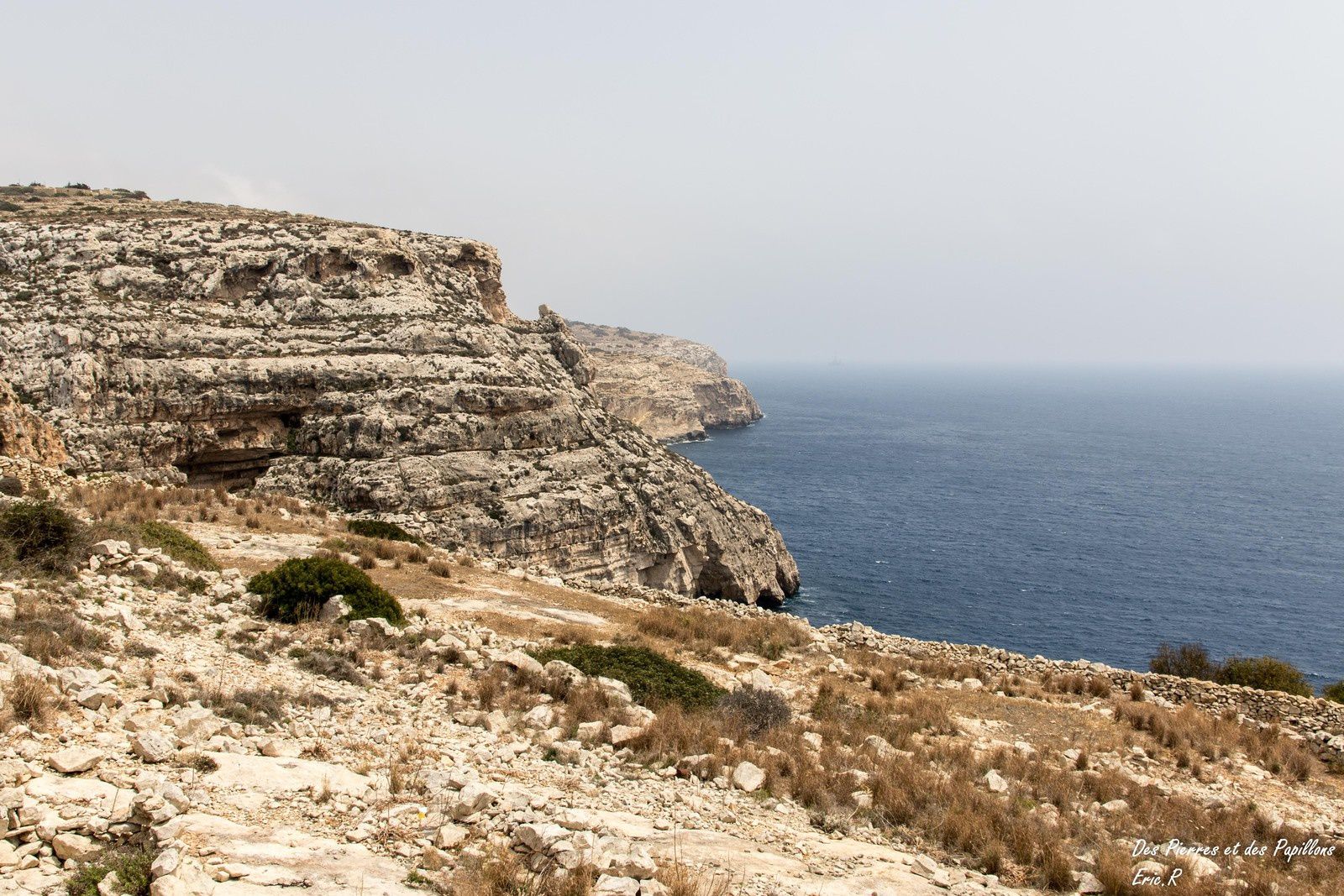 Malte: Mnajdra Temples, Hagard Qim Temples et Blue grotto. 