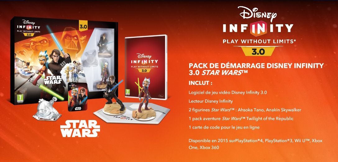 Le Jeu Disney Infinity 3.0 : Star Wars annoncé !