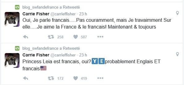 Petits Mots de Soutiens des Artistes de Star Wars