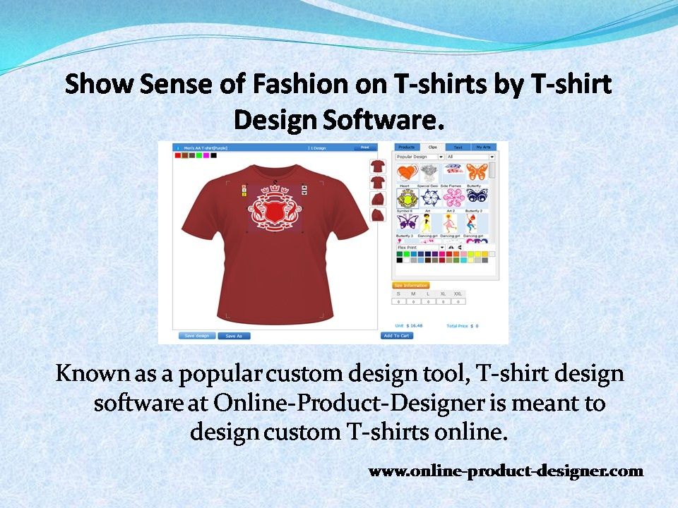 create style of fashion on t shirts by t shirt design t shirt designer software