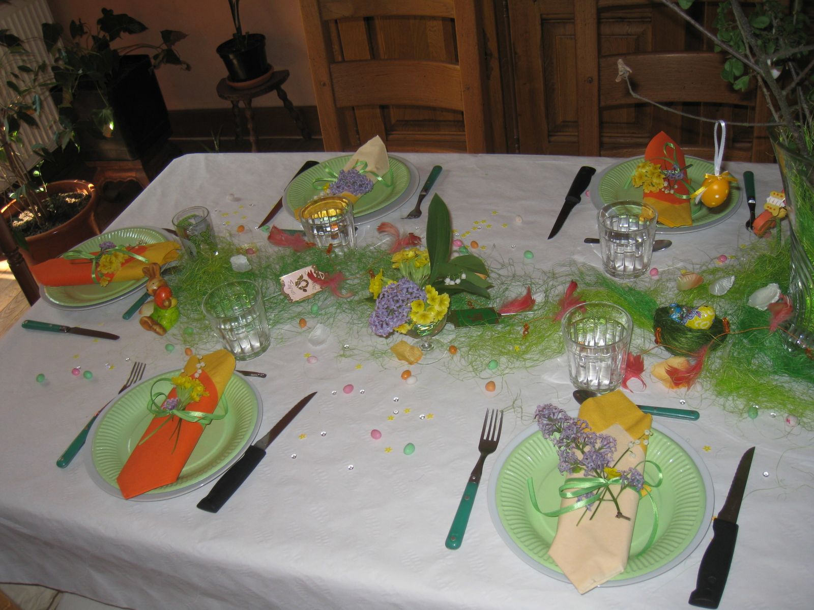 Déco de table de Printemps - madecodetable.over-blog.com