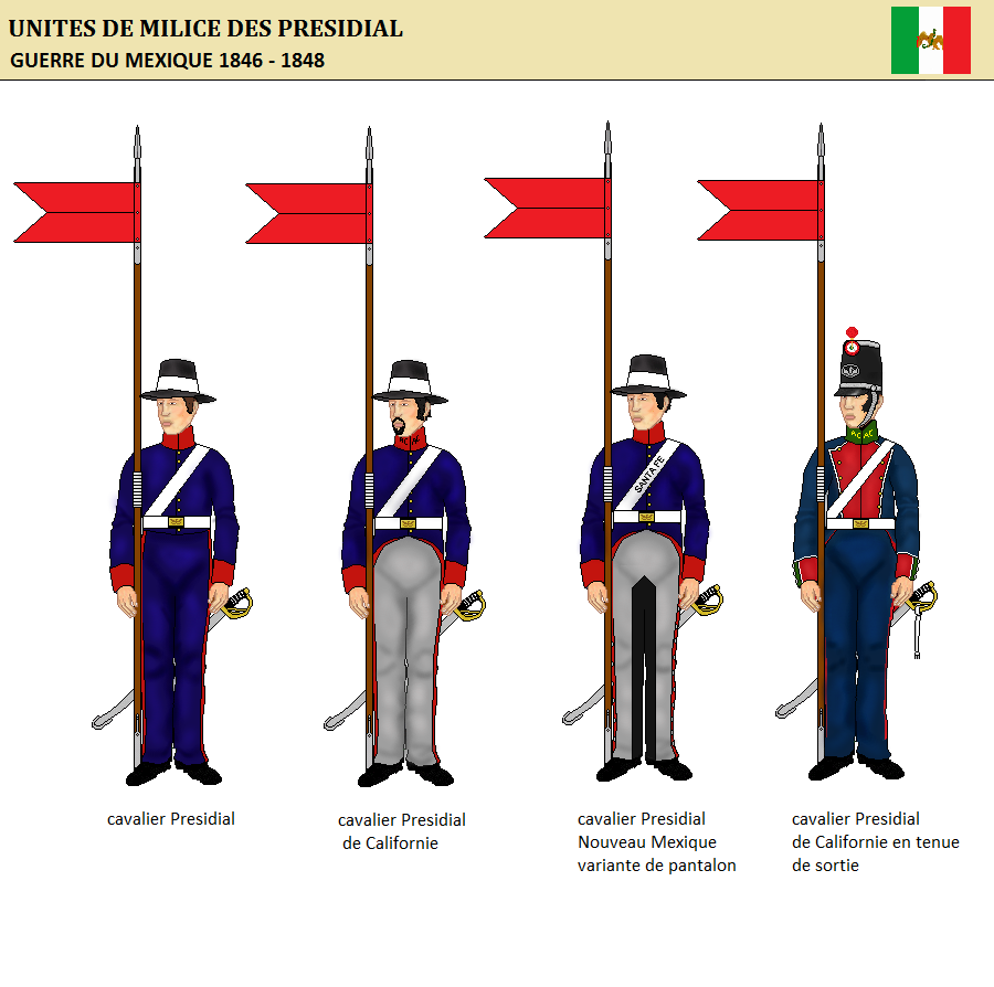 Les unités de "Présidials"