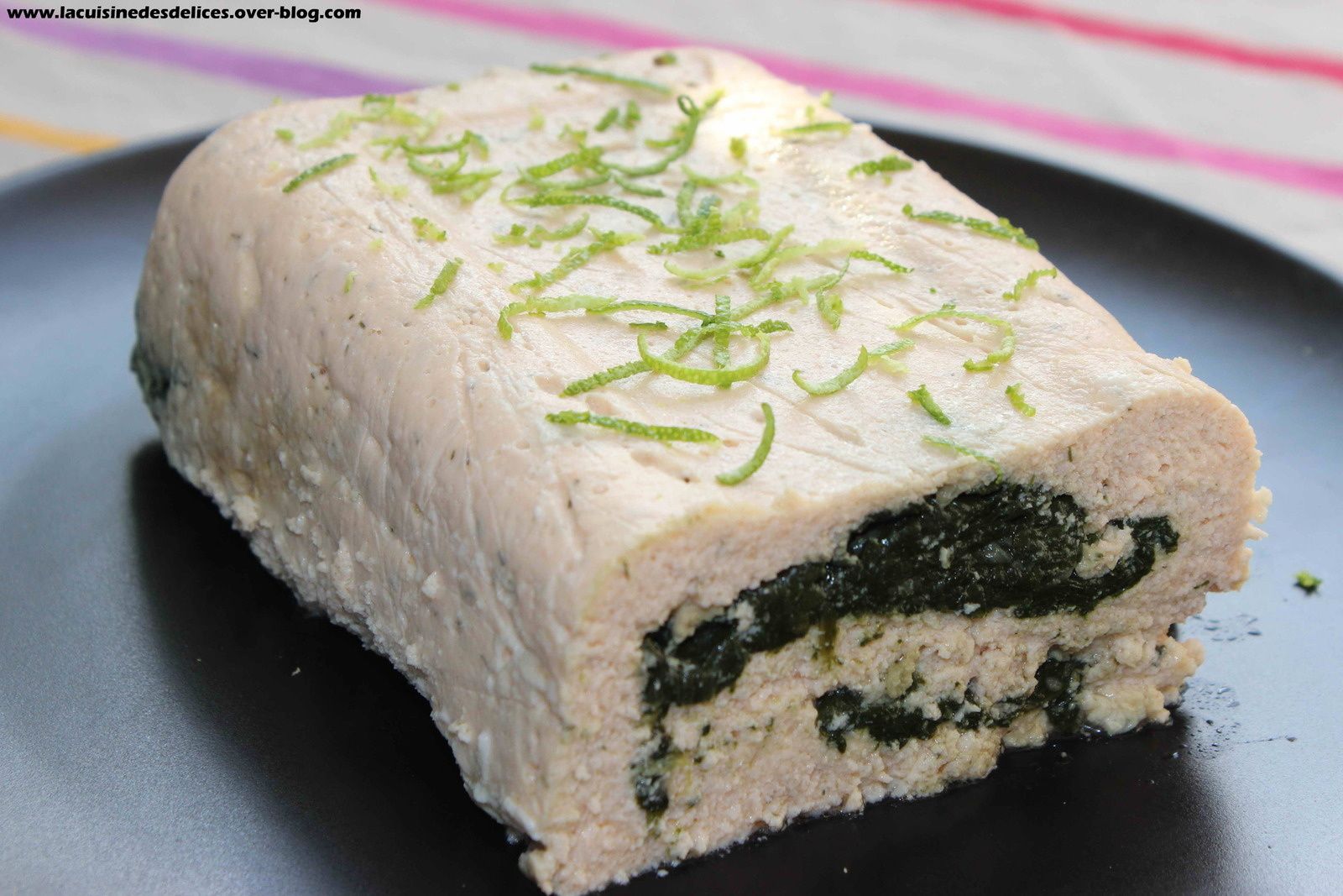 TERRINE DE SAUMON ET ÉPINARDS La cuisine des délices