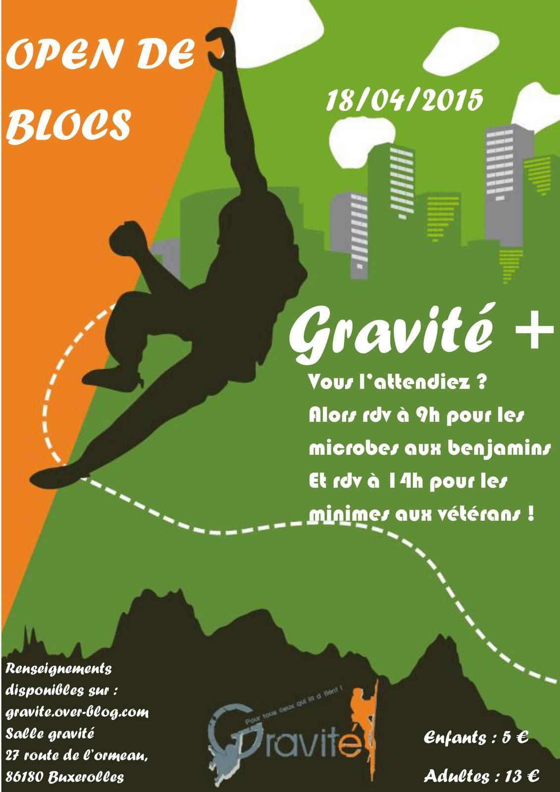Contest Bloc Gravité Plus
