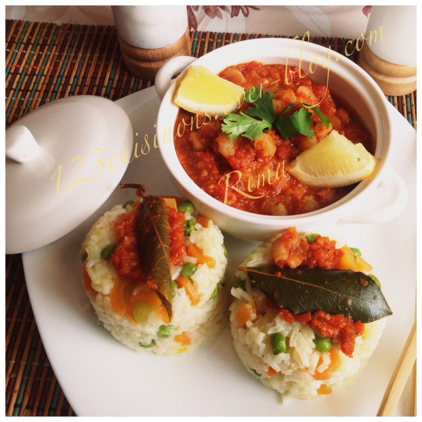 Sauce tomate aux crevettes