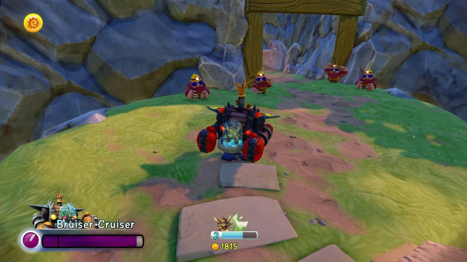 Skylanders Trap Team Bruiser Cruiser (méchant) mesgameclips.over
