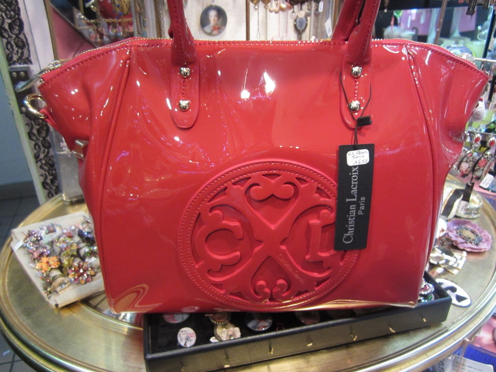Sac rouge christian clearance lacroix